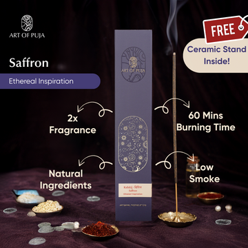 Saffron Artisanal Incense Sticks