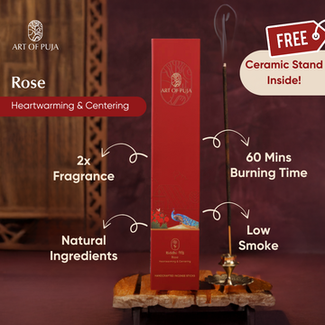 Rose Handcrafted Incense Sticks