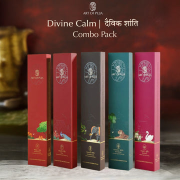 Divine Calm Combo (Pack of 5) | Sai Darshan, Rose, Sandalwood, Rainforest & Jasmine