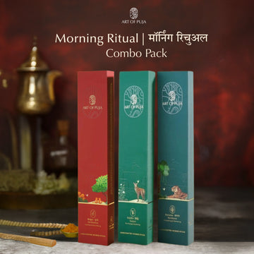 Morning Ritual Combo | Sai Darshan (Kripa), Kasturi (Siddhi) & Rainforest (Karuna)