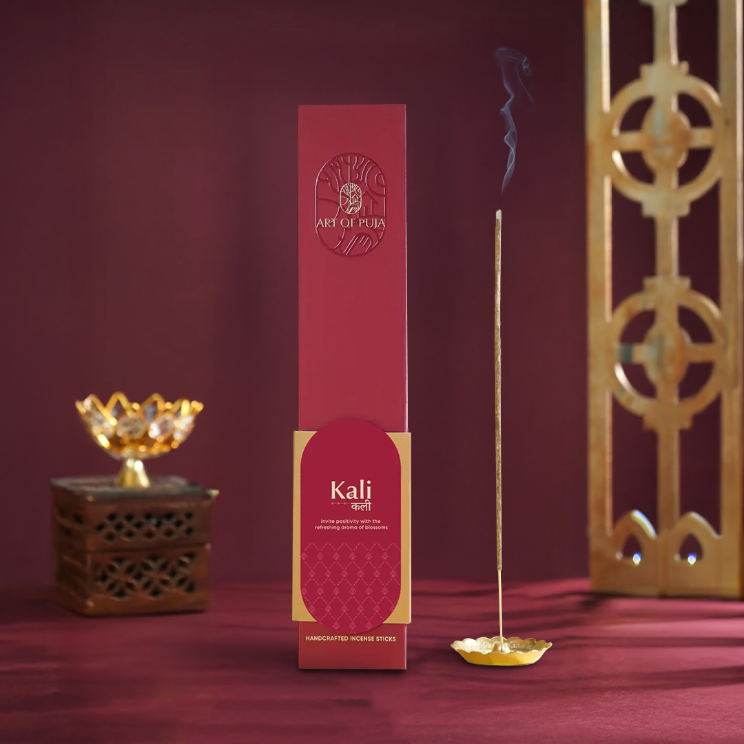 Kali Handcrafted Incense Sticks (Combo Pack of 2) | Riddhi (Rose) & Trupti (Jasmine)