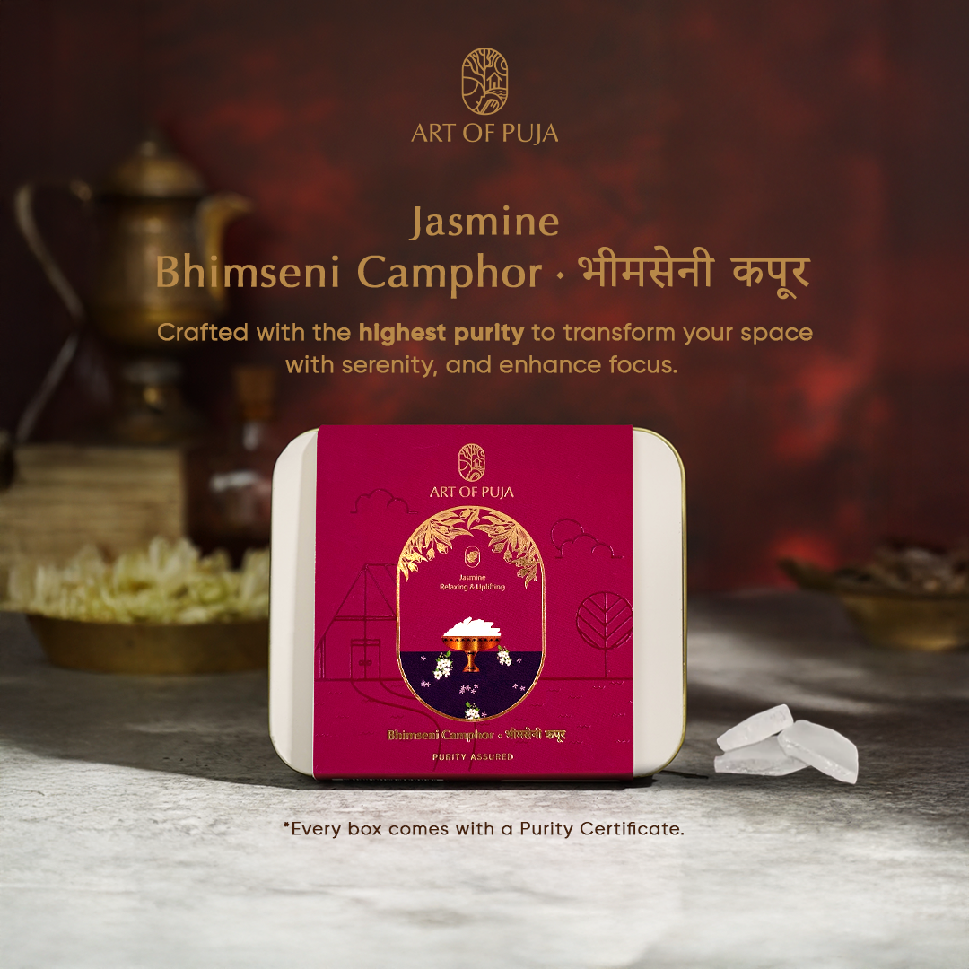 Bhimseni Camphor – Jasmine Infused