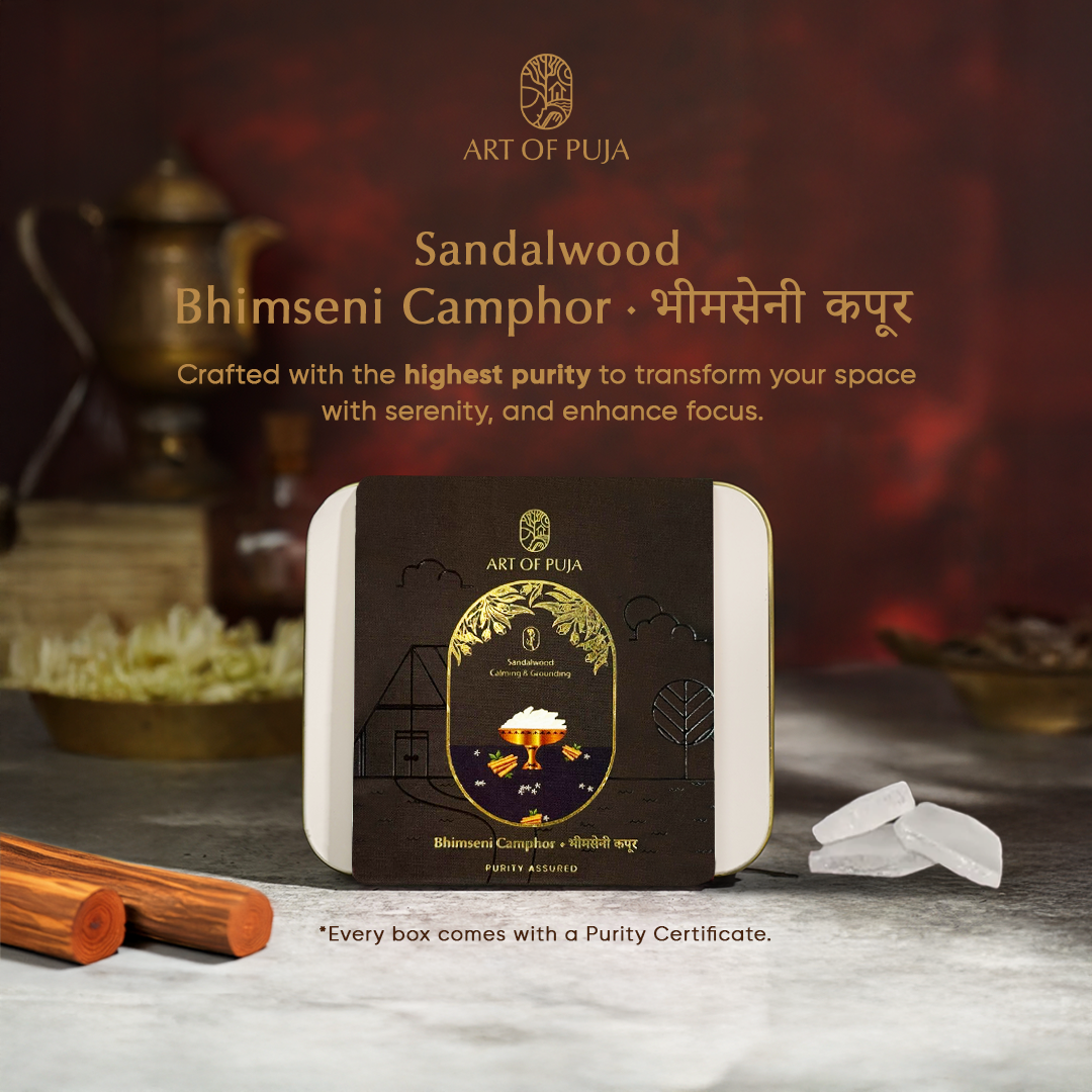 Bhimseni Camphor – Sandalwood Infused