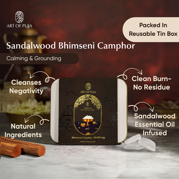 Bhimseni Camphor – Sandalwood Infused