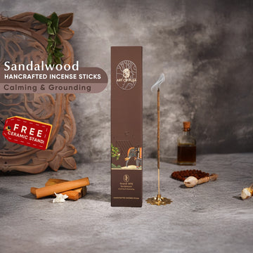 Sandalwood Handcrafted Incense Sticks.