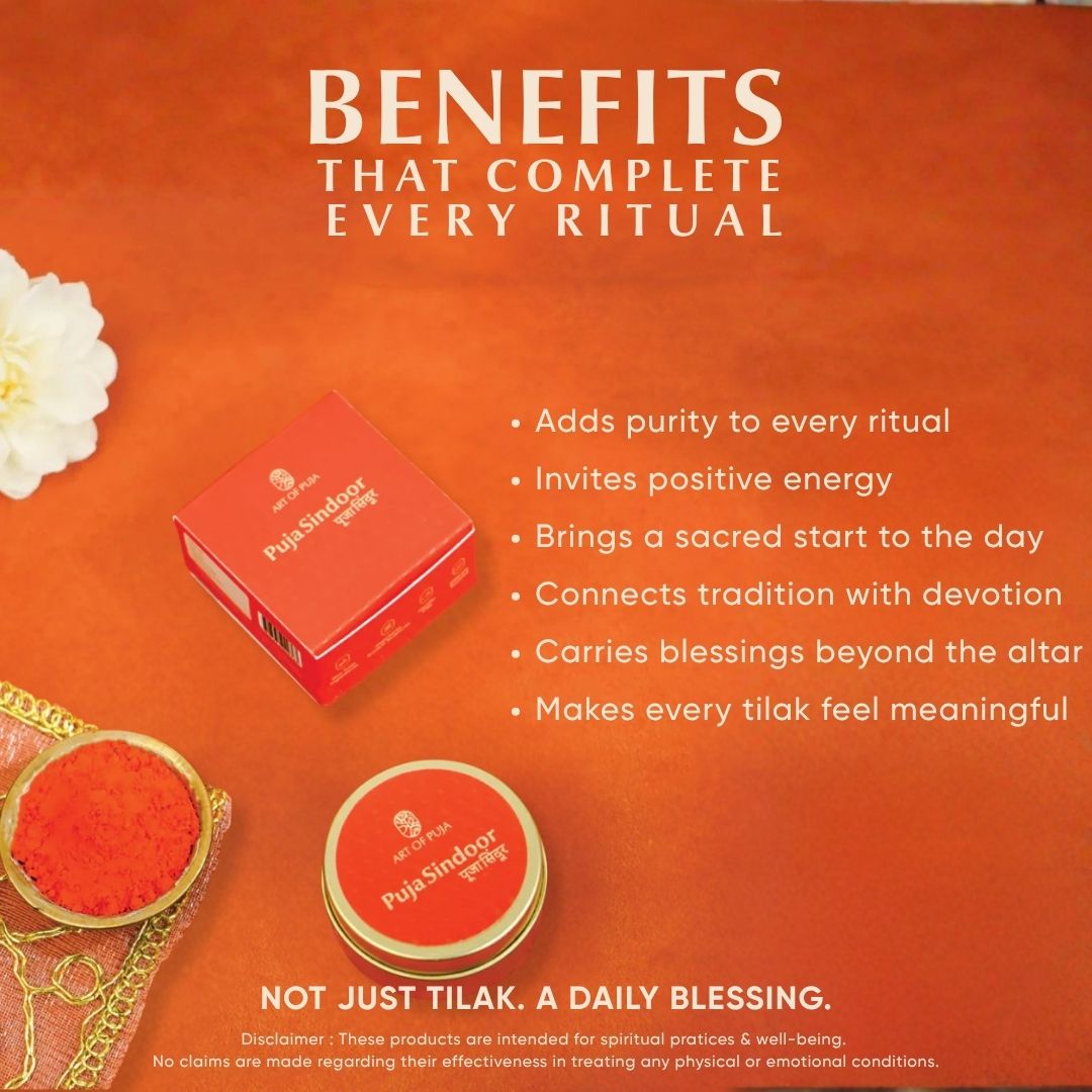 Puja Tilak Combo Pack – Complete Set of Sacred Powders for Every Ritual | Pure • Vibrant • Divine