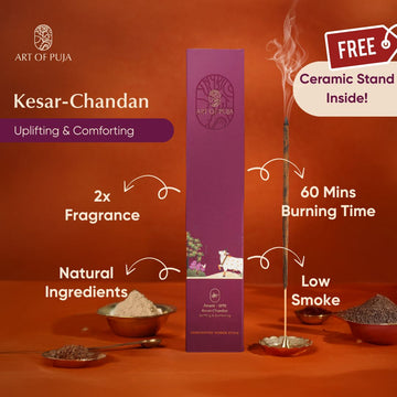 Kesar-Chandan Handcrafted Incense Sticks