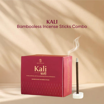 Kali Bambooless Incense Sticks (Combo Pack of 2) | Riddhi (Rose) & Trupti (Jasmine)