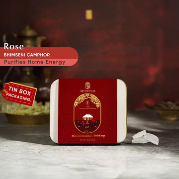Bhimseni Camphor – Rose Infused