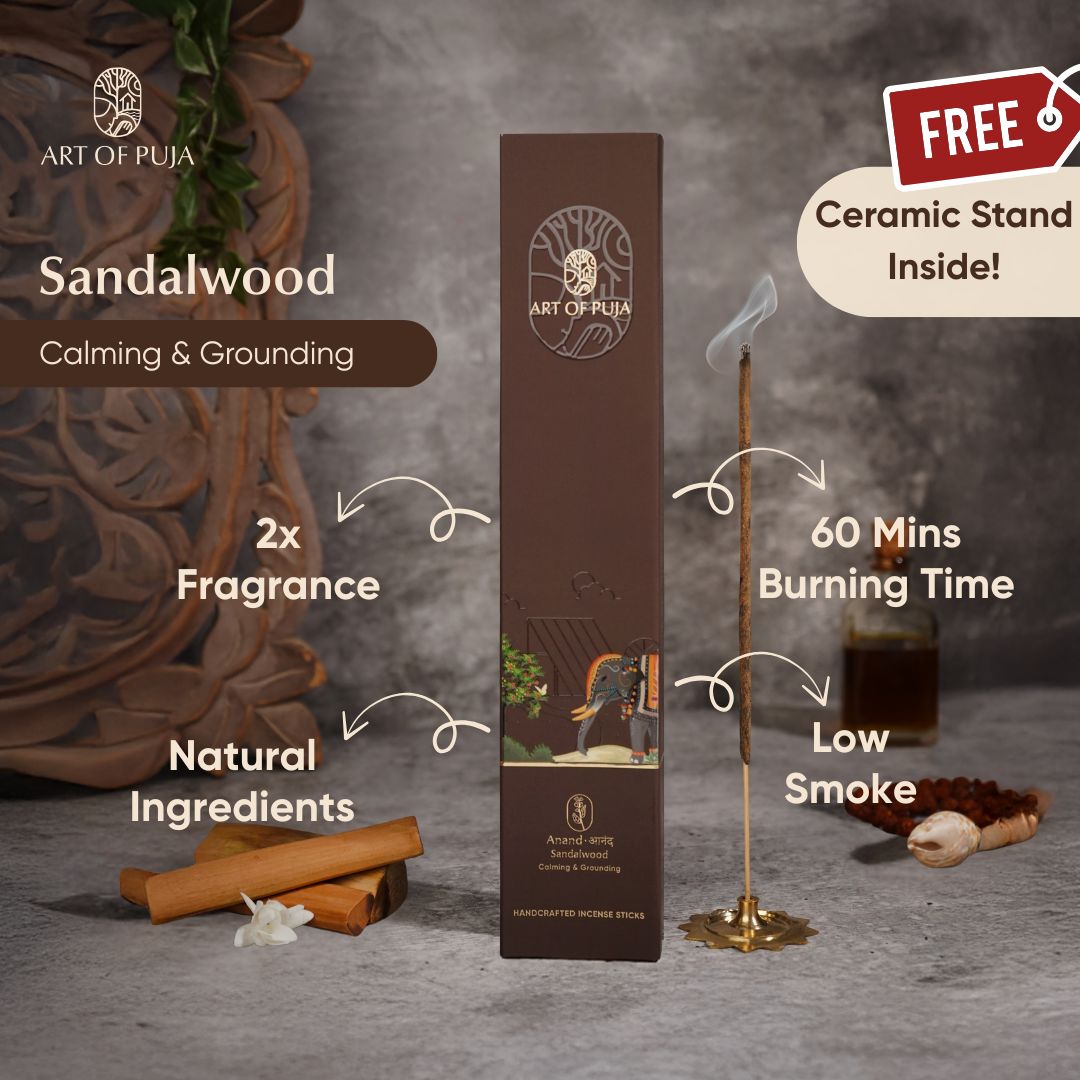 Sandalwood Handcrafted Incense Sticks