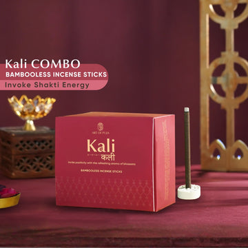 Kali Bambooless Incense Sticks (Combo Pack of 2) | Riddhi (Rose) & Trupti (Jasmine)