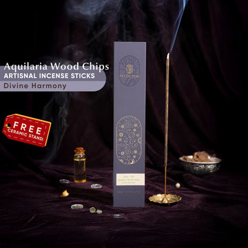 Aquilaria Wood Chips Artisanal Incense Sticks. Tara ( तारा )