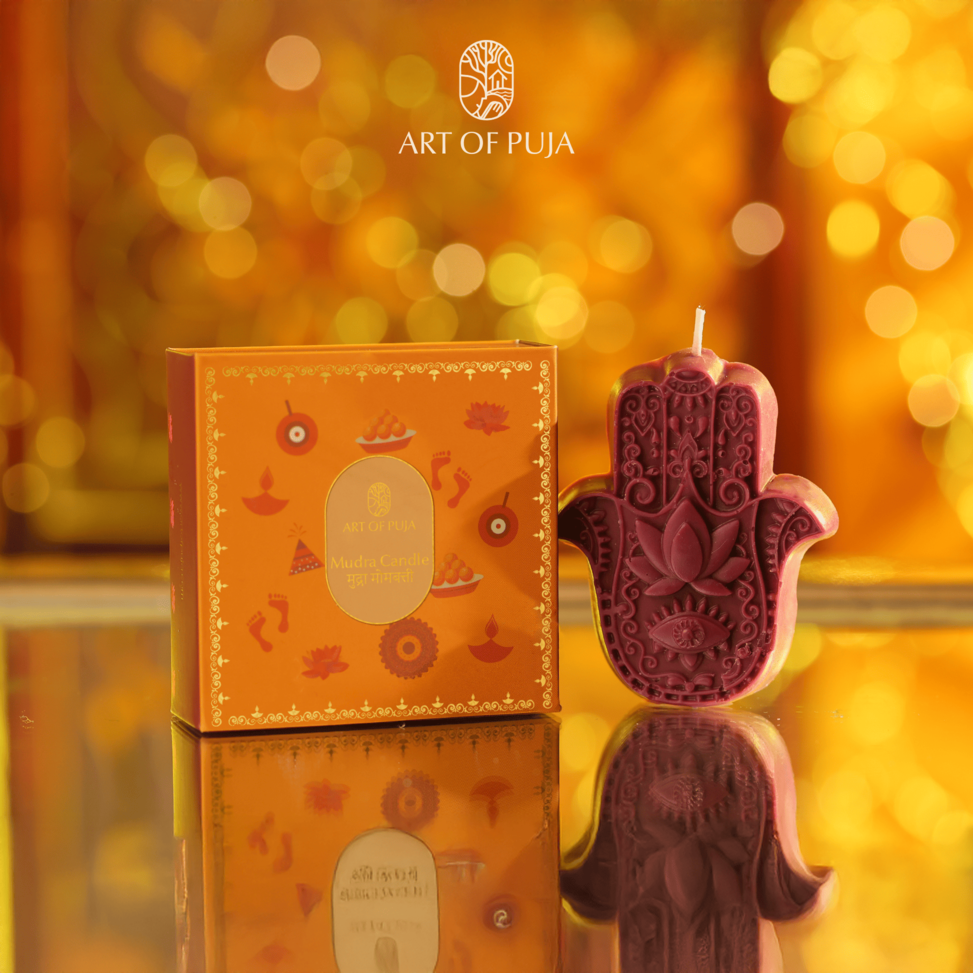 AAGMAN Mudra Candle – The Light of Devotion