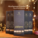 Akashganga Luxury Artisanal Incense Sticks Set – Premium Fragrance Collection | Calm & Divine