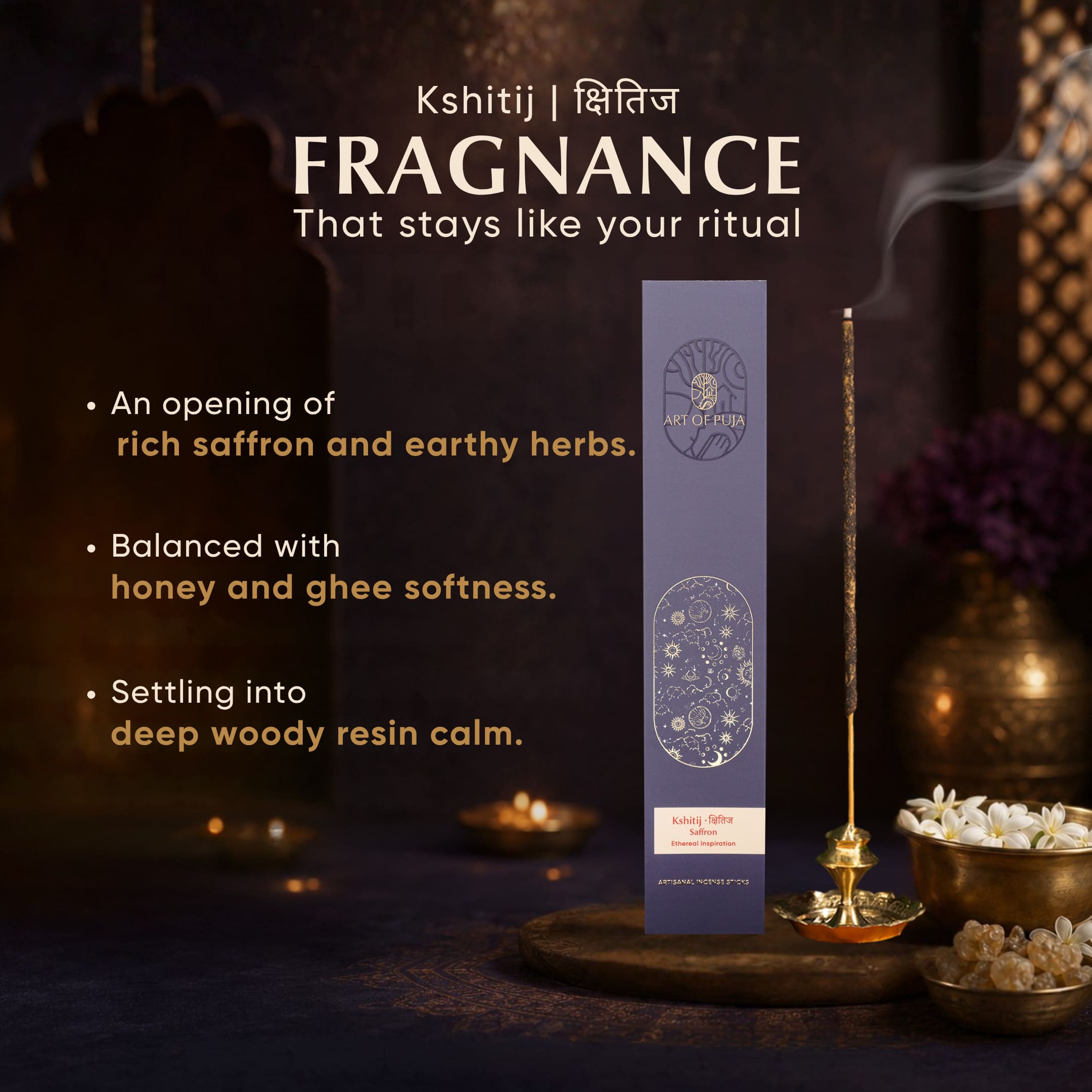 Akashganga Luxury Artisanal Incense Sticks Set – Premium Fragrance Collection | Calm & Divine