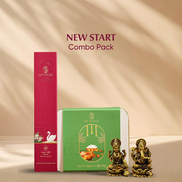 New Start Puja Combo | Nayi Shuruaat Pack for Prosperity, Positivity & Auspicious Beginnings