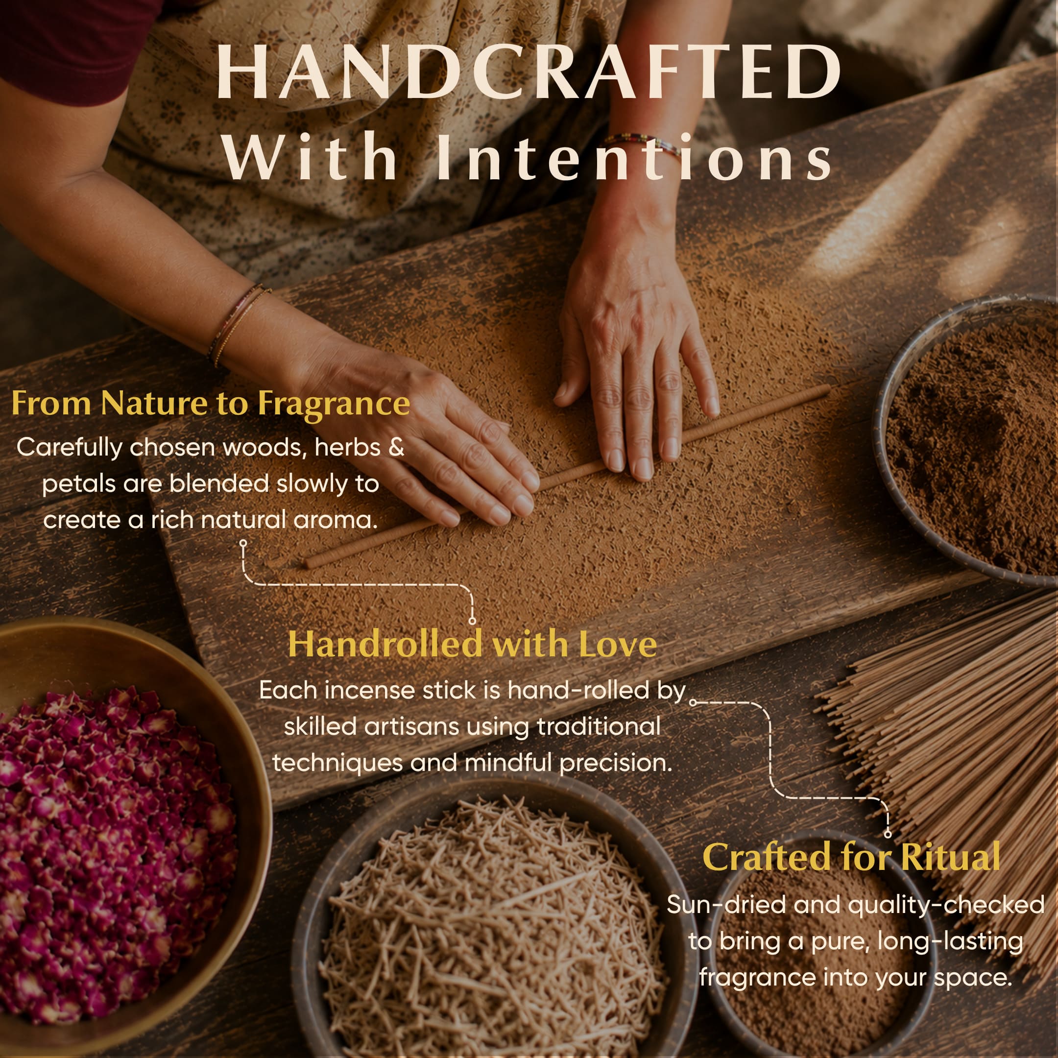 Lavender Artisanal Incense Sticks. Chandra ( चंद्रा )