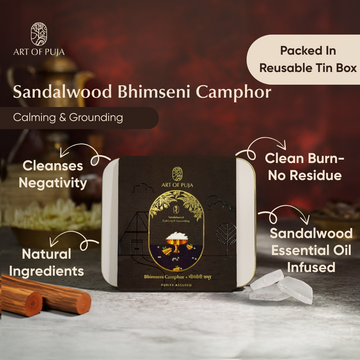 Bhimseni Camphor – Sandalwood Infused