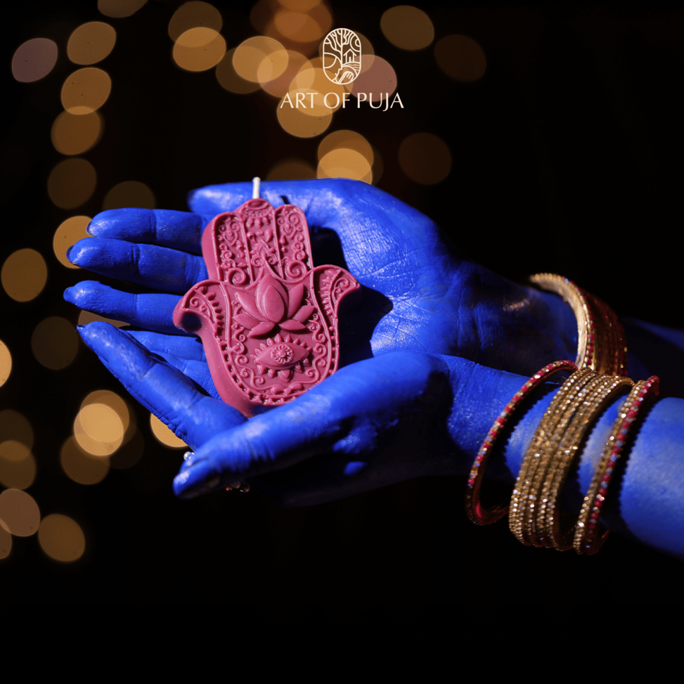 AAGMAN Mudra Candle – The Light of Devotion