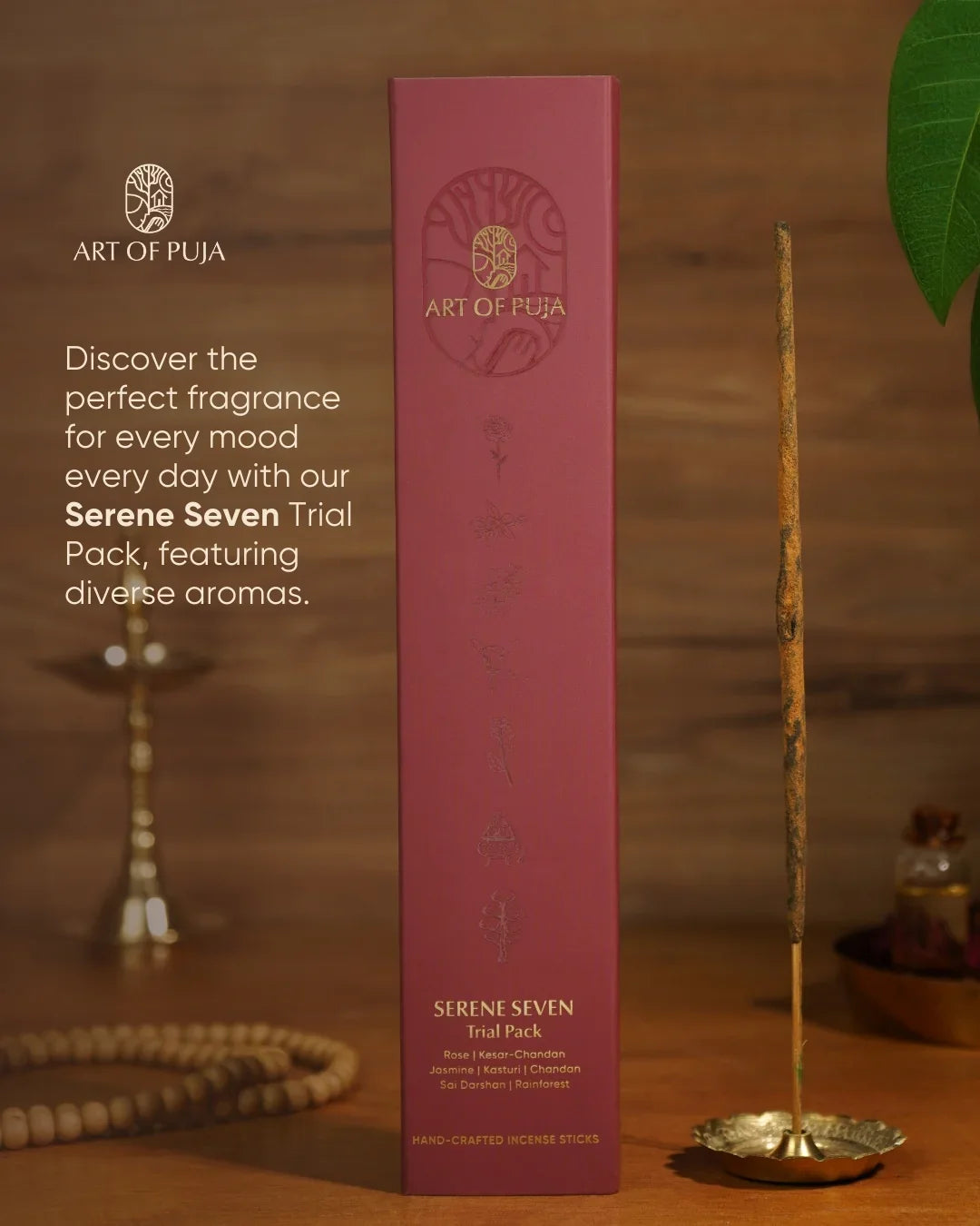 Serene Seven Incense Sticks