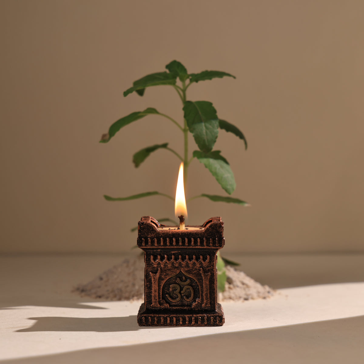 Vrinda – Tulsi Pot Candle | वृंदा