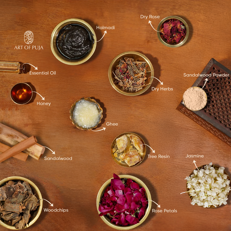 Divine Calm Combo (Pack of 5) | Sai Darshan, Rose, Sandalwood, Rainforest & Jasmine