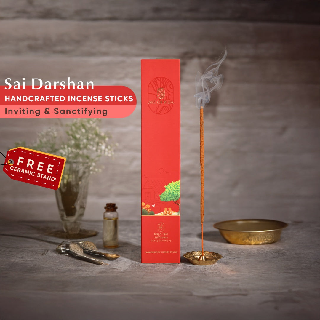 Sai Darshan Handcrafted Incense Sticks.