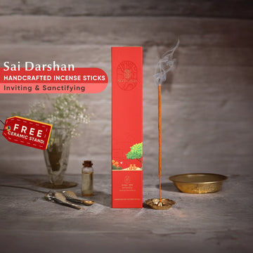 Sai Darshan Handcrafted Incense Sticks.