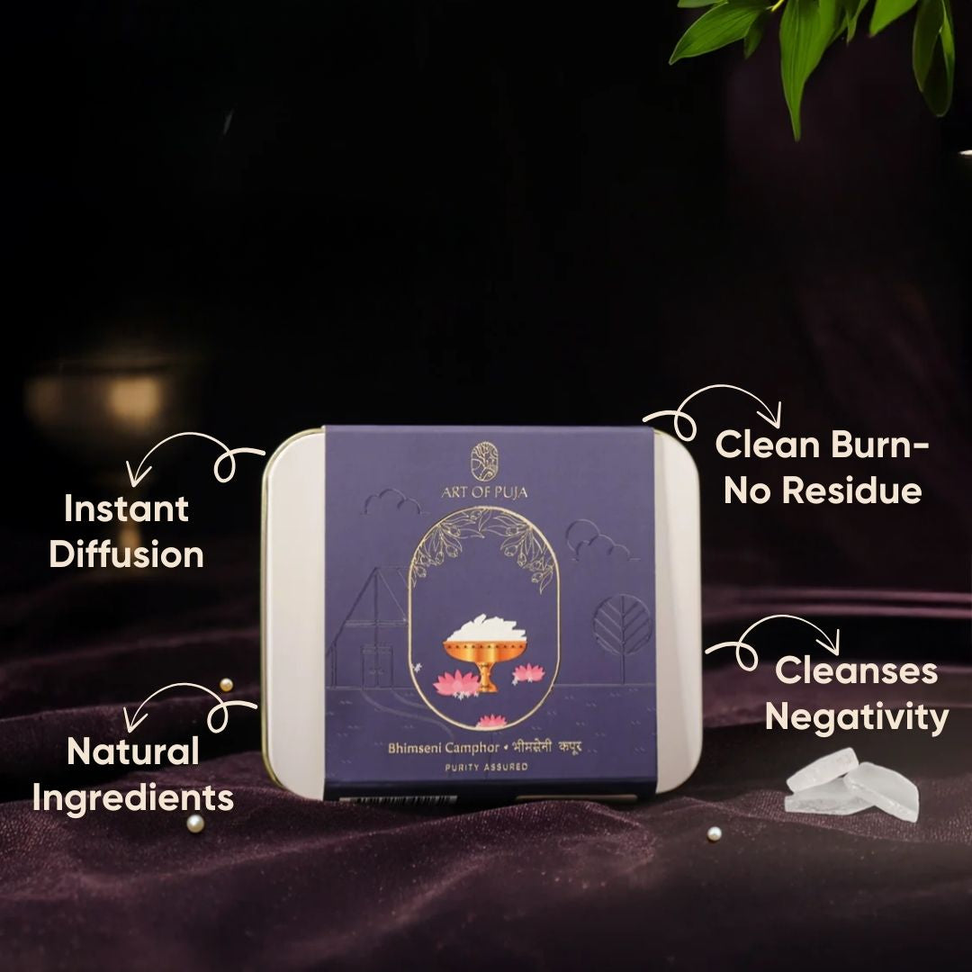 Bhimseni Kapoor (भीमसेनी कपूर) for Puja 100% Pure & Natural