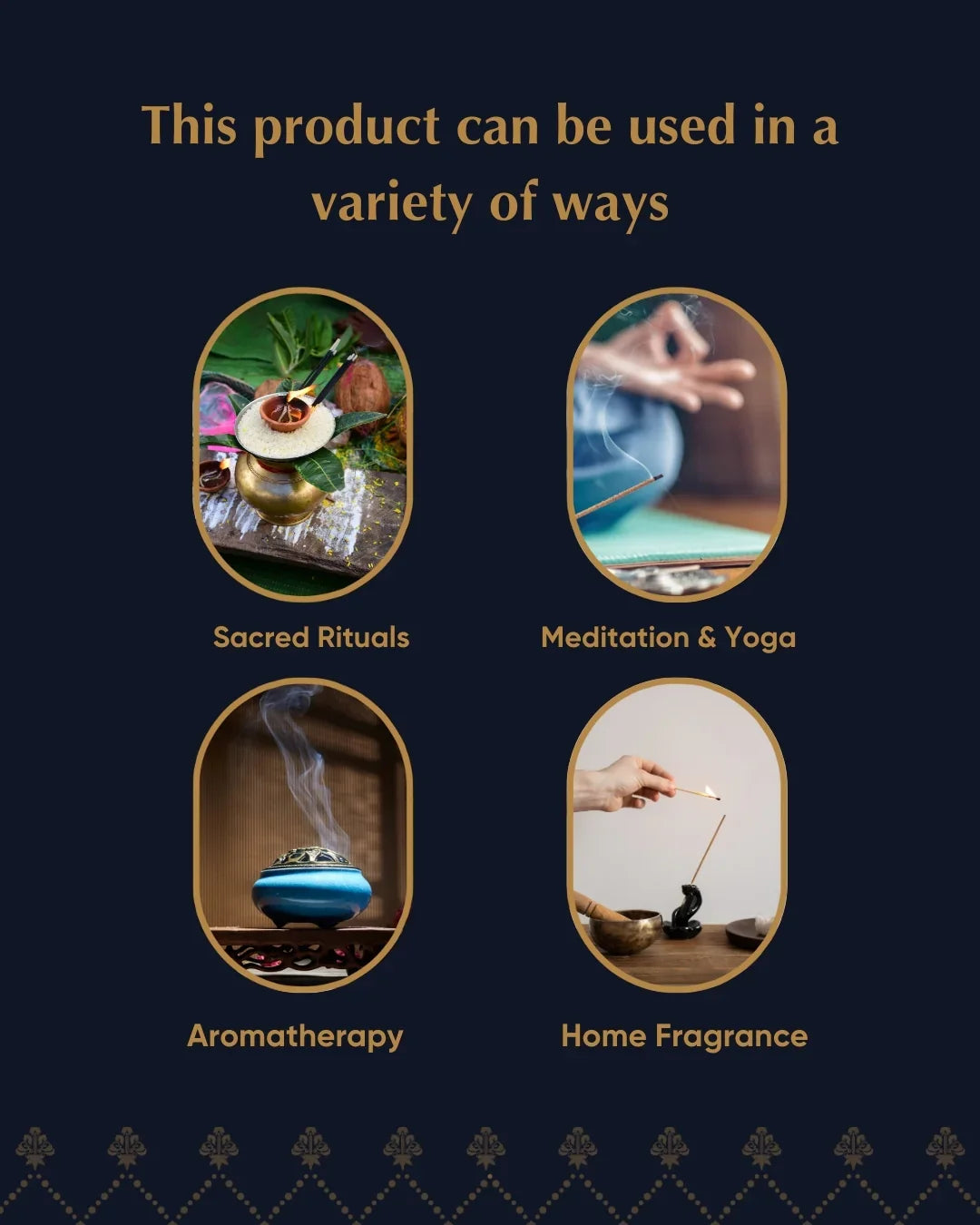 Aromatic Wood Chips Artisanal Incense Sticks