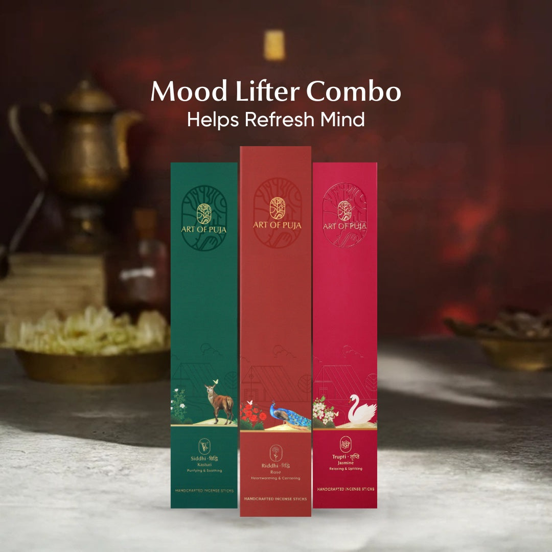 Mood Lifter Combo (Pack of 3) | Rose (Riddhi), Jasmine (Trupti) & Kasturi (Siddhi)