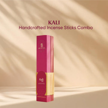 Kali Handcrafted Incense Sticks (Combo Pack of 2) | Riddhi (Rose) & Trupti (Jasmine)