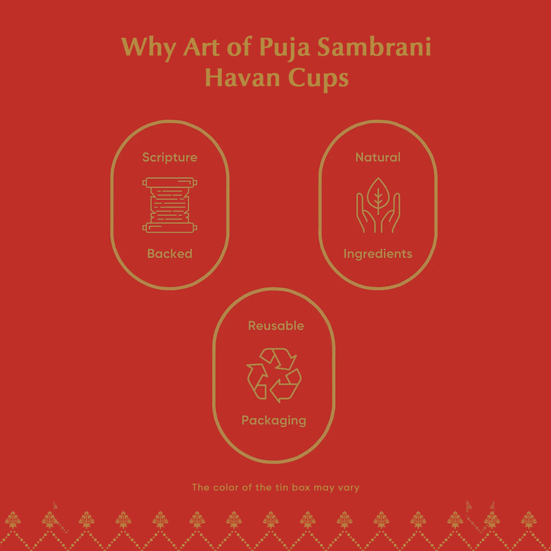 Sambrani Havan Cups