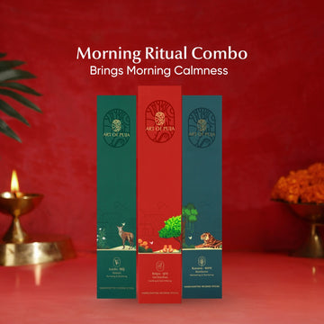 Morning Ritual Combo  | Sai Darshan (Kripa), Kasturi (Siddhi) & Rainforest (Karuna)