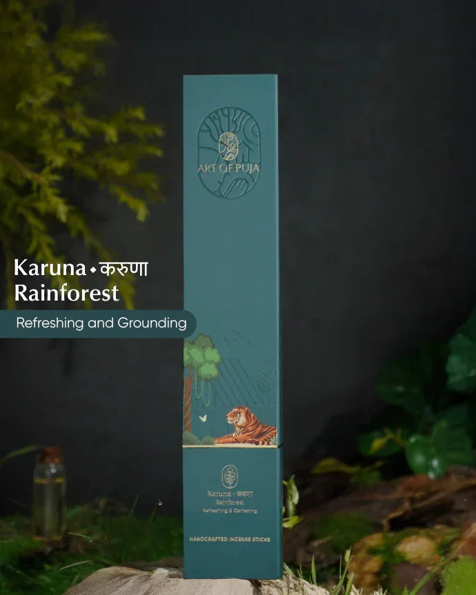 Morning Ritual Combo  | Sai Darshan (Kripa), Kasturi (Siddhi) & Rainforest (Karuna)