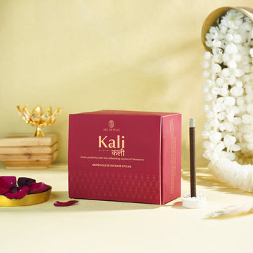 Kali Bambooless Incense Sticks (Combo Pack of 2) | Riddhi (Rose) & Trupti (Jasmine)