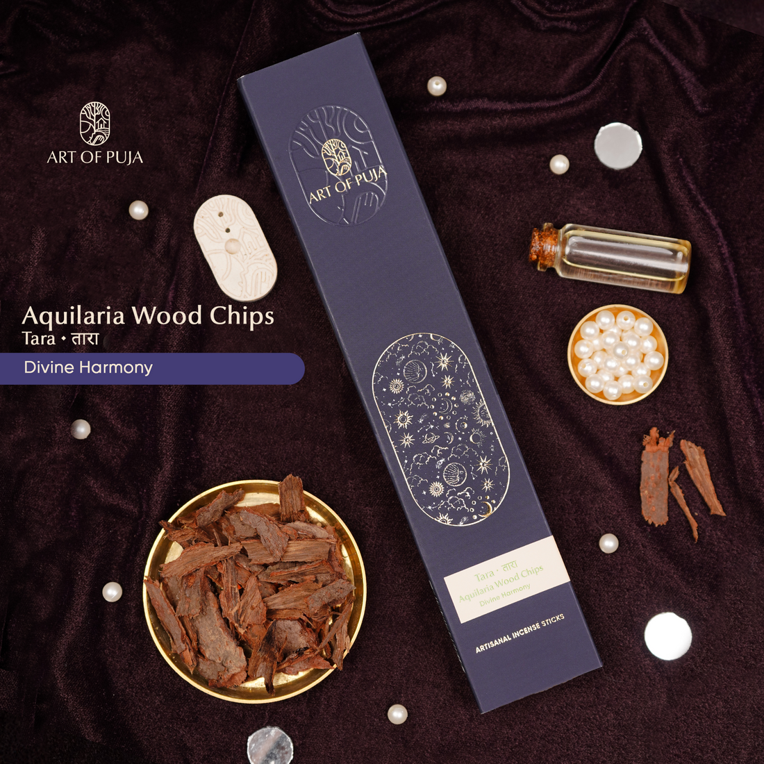 Aquilaria Wood Chips Artisanal Incense Sticks