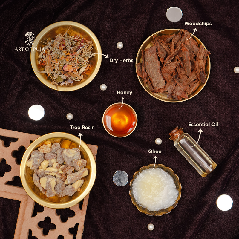 Aromatic Wood Chips Artisanal (Bakhoor) Incense Sticks  ( गगन )