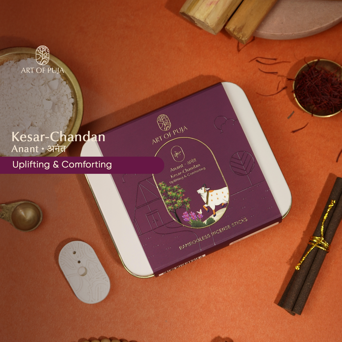 Kesar-Chandan Bambooless Sticks