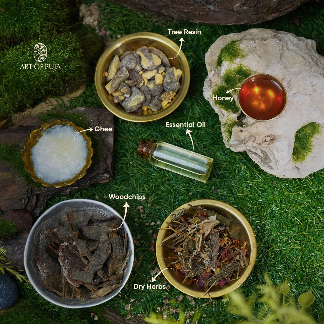 Natural Rainforest Agarbatti Combo Pack | Long Lasting Fragrance Incense Sticks for Home & Meditation
