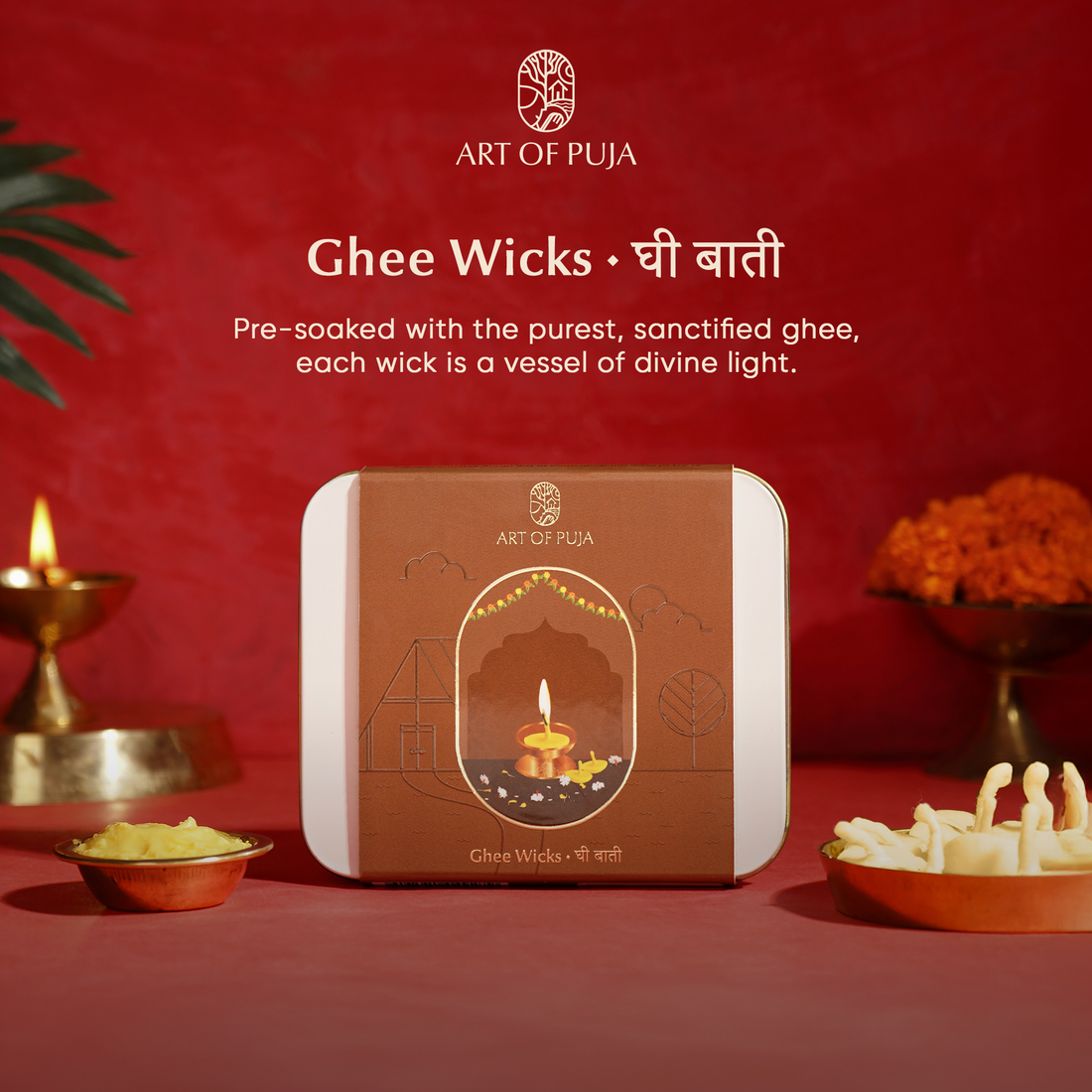 Ghee Wicks Pack of 30