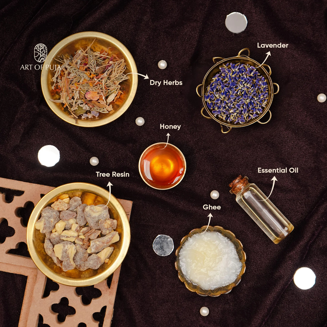 Lavender Artisanal Incense Sticks. Chandra ( चंद्रा )