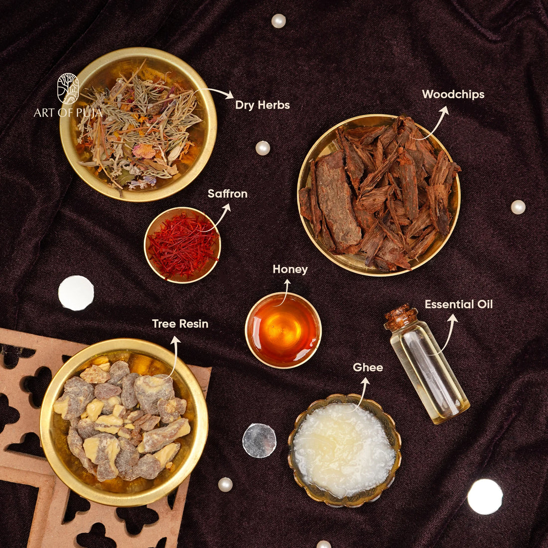 Saffron Artisanal Incense Sticks Kshitij ( क्षितिज )