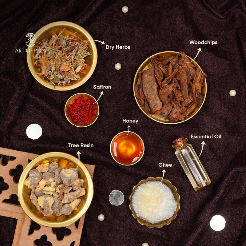 Saffron Artisanal Incense Sticks Kshitij ( क्षितिज )