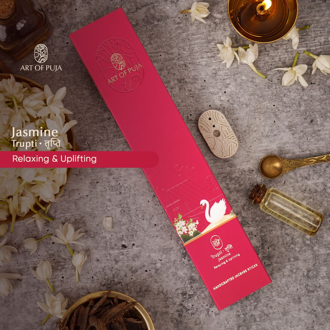 Jasmine Handcrafted Incense Sticks