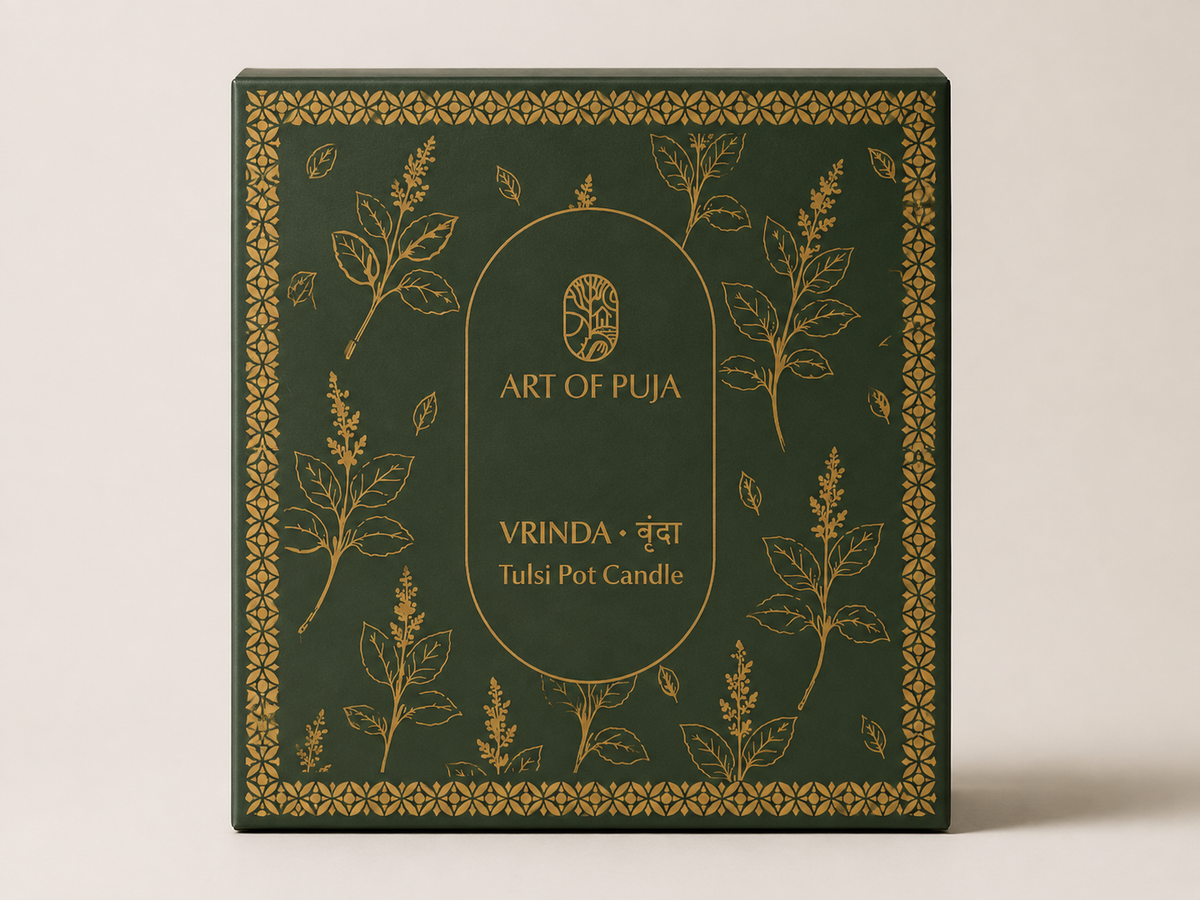 Vrinda – Tulsi Pot Candle | वृंदा