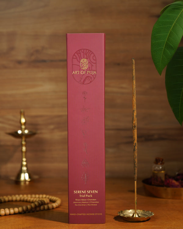 Serene Seven Handcrafted Incense Sticks