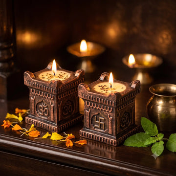 Vrinda – Tulsi Pot Candle | वृंदा