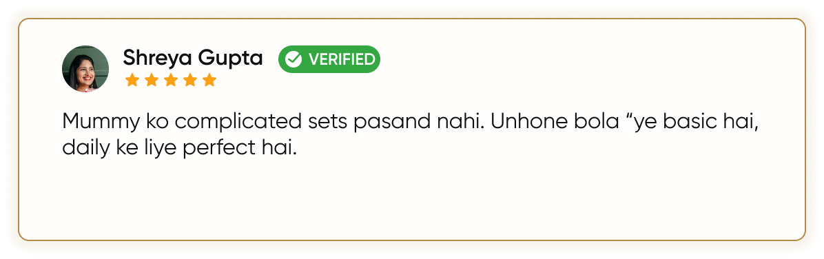 Customer Review 1