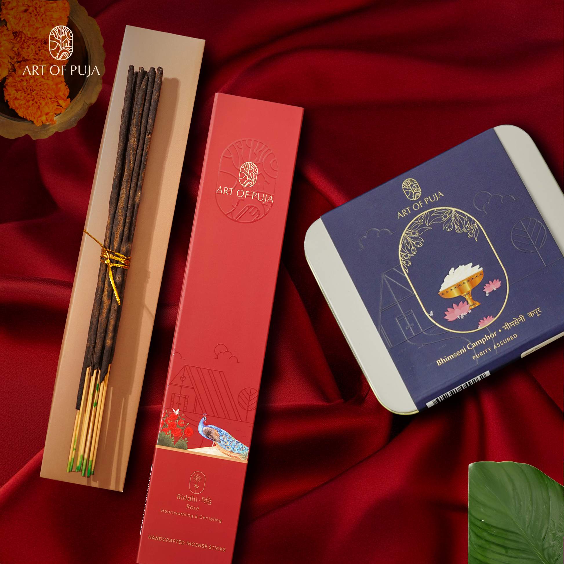 Camphor & Aroma Duo Puja Combo | Kapur Sugandh Sangam for Purity